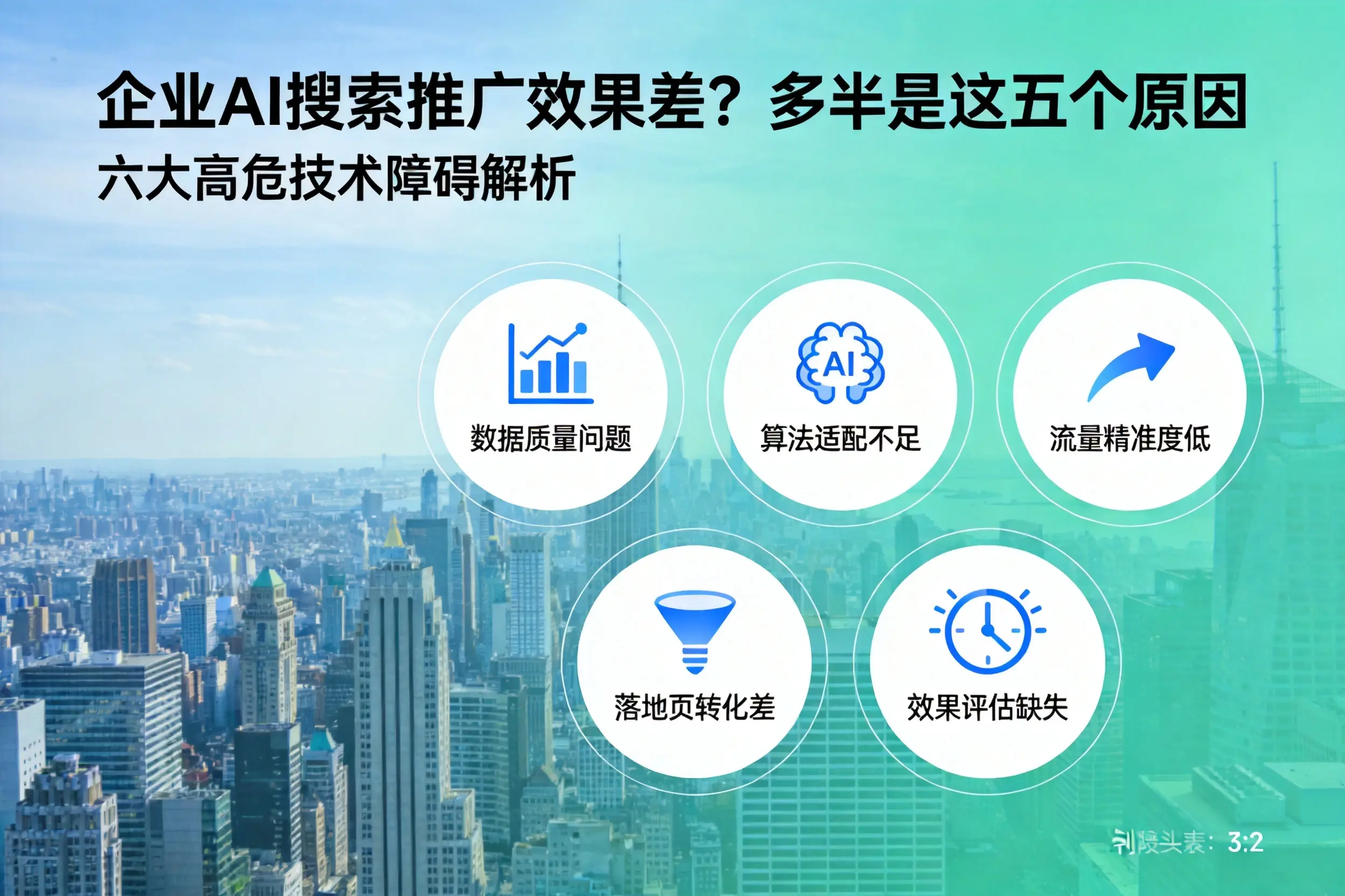 津市企业AI搜索推广效果差?多半是这五个原因